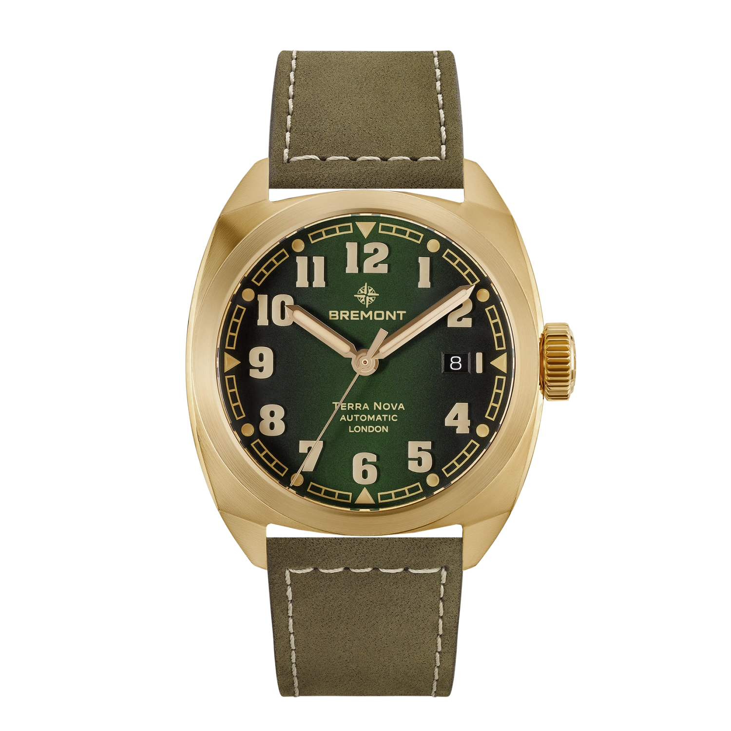 Bremont Watch Company Watches | Mens | Terra Nova Terra Nova 40.5 Date Bronze