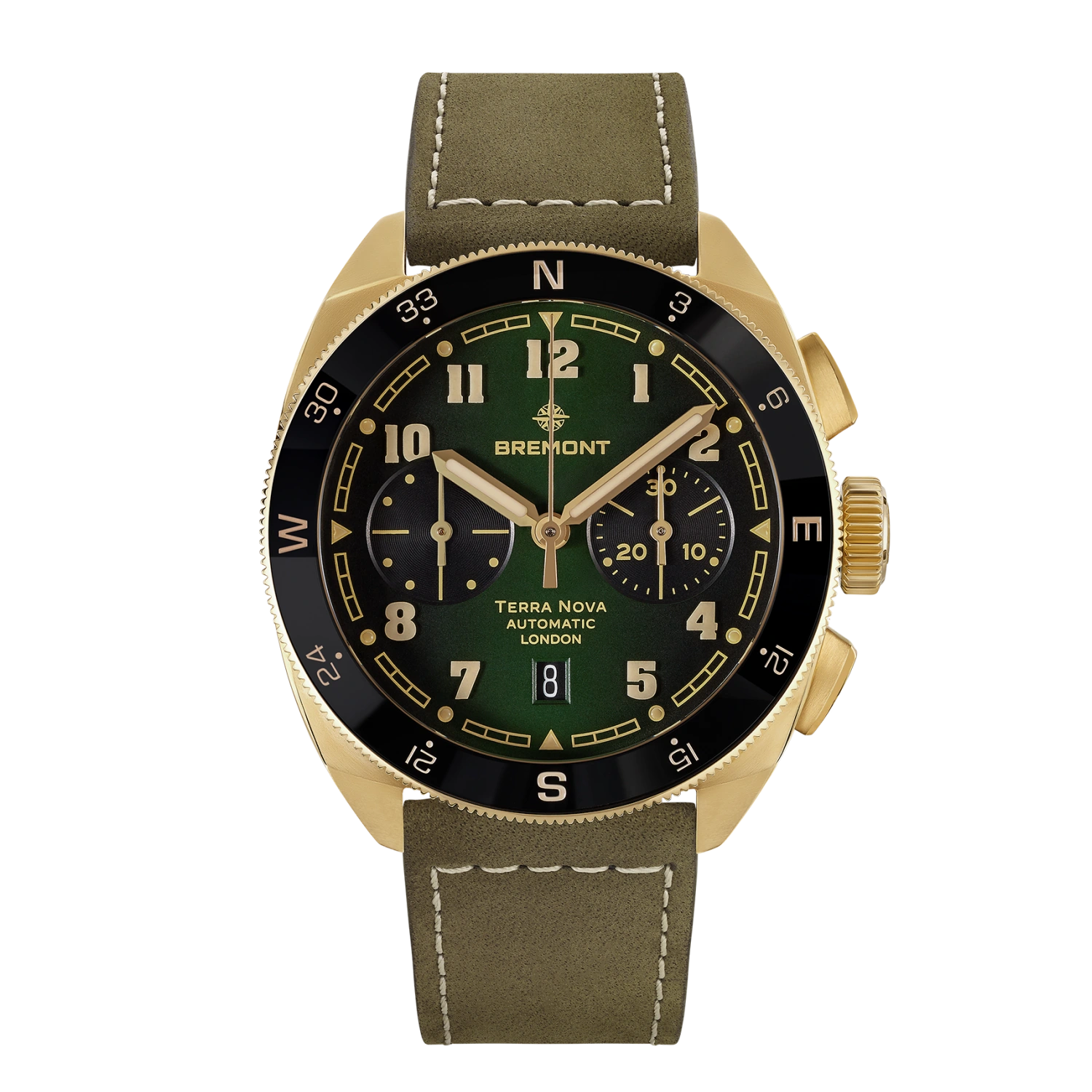 Bremont Watch Company Watches | Mens | Terra Nova Terra Nova 42.5 Chronograph Bronze