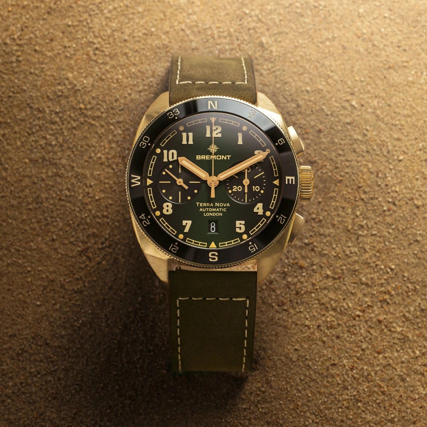 Bremont Watch Company Watches | Mens | Terra Nova Terra Nova 42.5 Chronograph Bronze