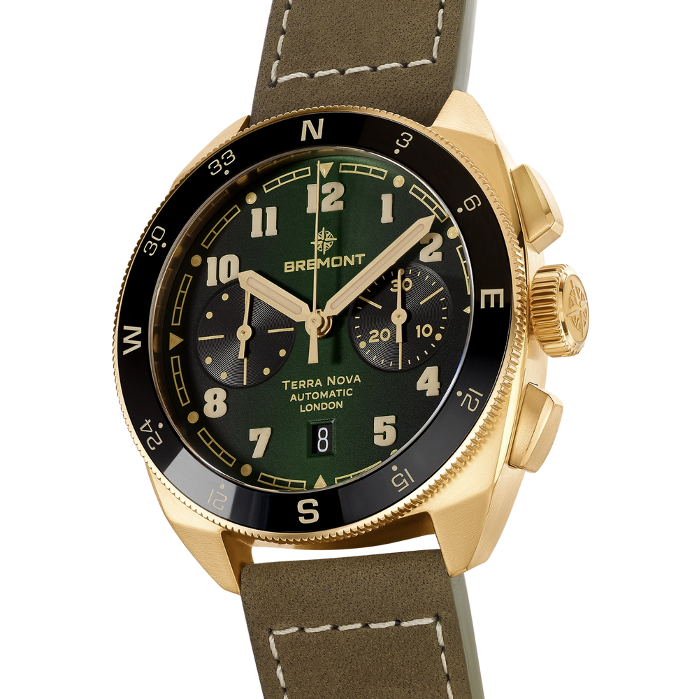 Bremont Watch Company Watches | Mens | Terra Nova Terra Nova 42.5 Chronograph Bronze