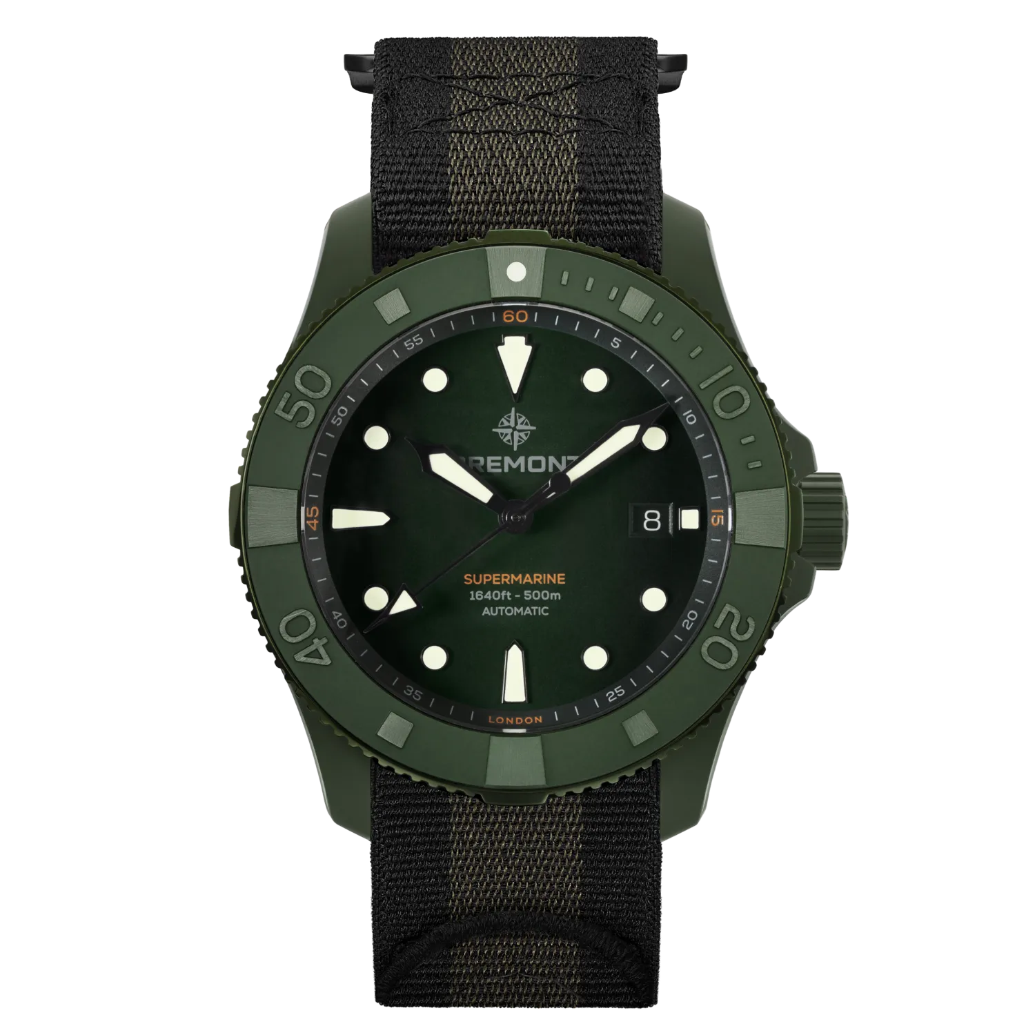 Bremont Watch Company Watches | Mens | Supermarine Supermarine Full Ceramic Jungle Green