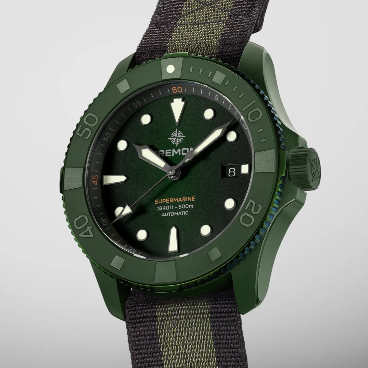 Bremont Watch Company Watches | Mens | Supermarine Supermarine Full Ceramic Jungle Green