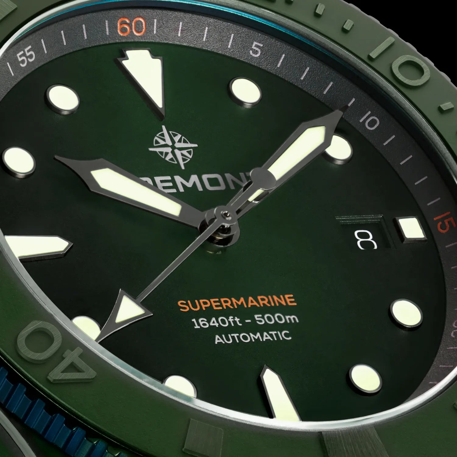 Bremont Watch Company Watches | Mens | Supermarine Supermarine Full Ceramic Jungle Green