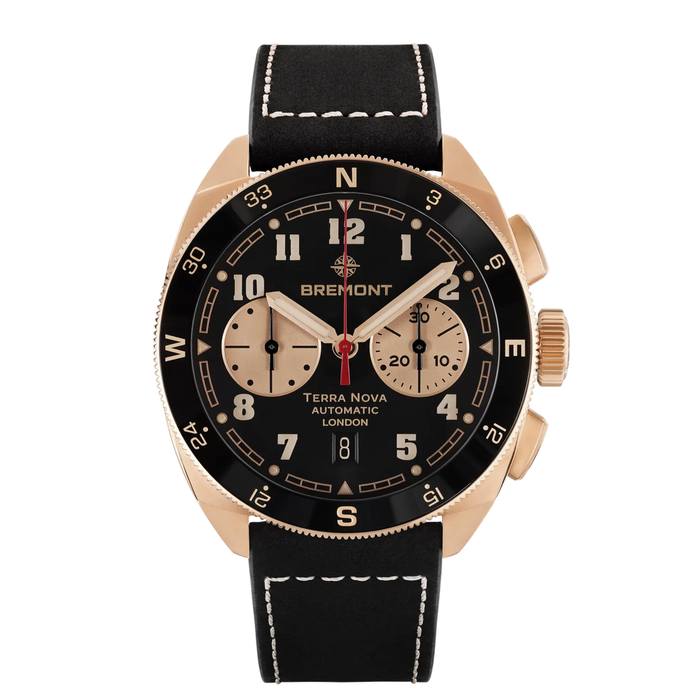 Bremont Watch Company Watches | Mens | Terra Nova Terra Nova Jimmy Chin Chronograph, Rose Gold