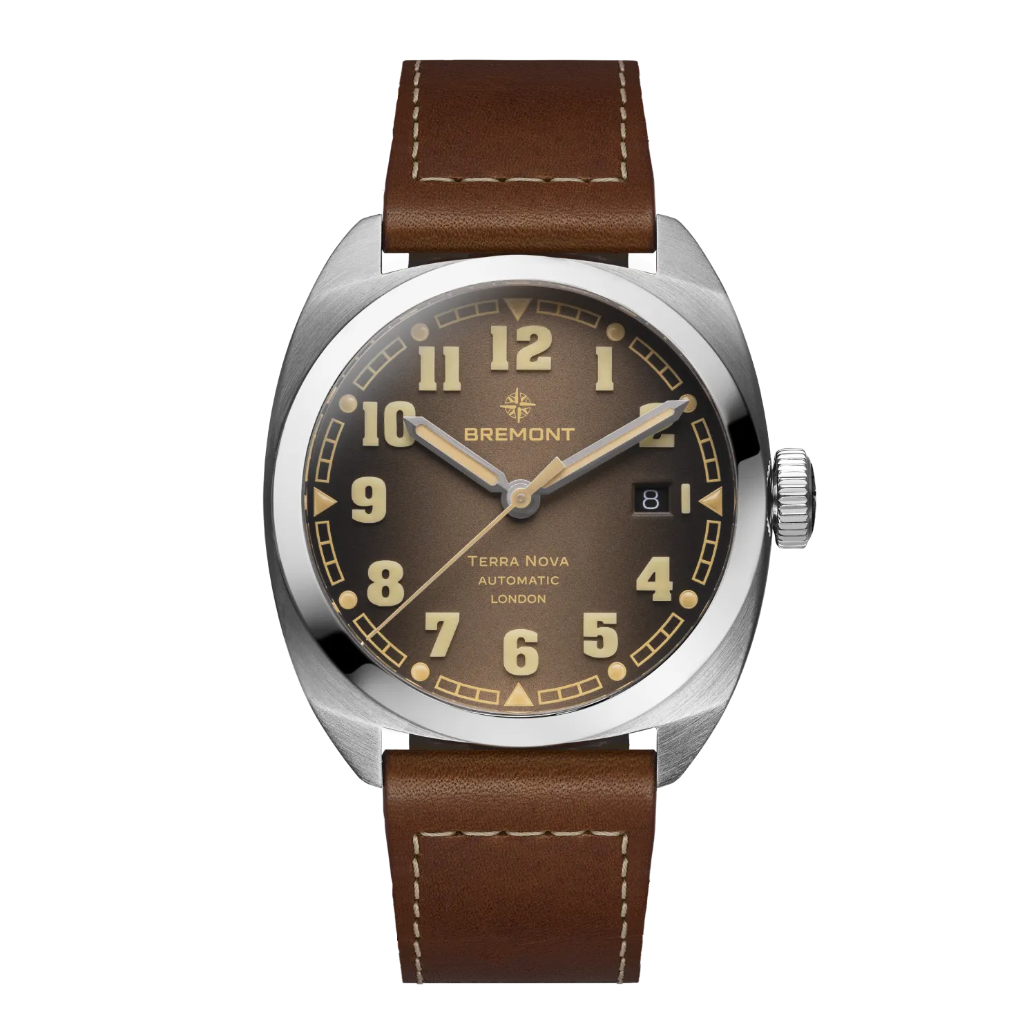 Bremont Watch Company Watches | Mens | Terra Nova Terra Nova 40.5 Date 'Caramel'